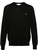 Maison Kitsune' Bold Fox Head Crewneck Sweater