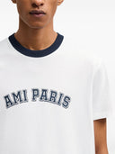 Ami Paris Logo Organic Cotton T Shirt
