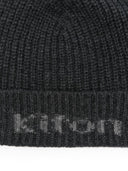 Kiton Logo Cashmere Beanie