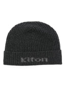 Kiton Logo Cashmere Beanie