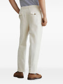 Pantaloni di cotone brunello cucinelli