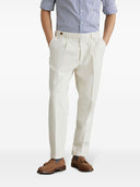 Pantaloni di cotone brunello cucinelli