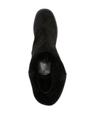 Bottes en cuir en daim à double face casadei