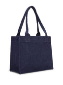 Ganni Denim Large Tote Bag