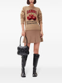 Ganni Wool Crewneck Sweater