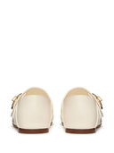 Valentino Garavani V Logo Locker Leather Ballets