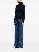 Ami Paris Ami De Coeur Wool High Neck Sweater
