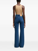 Ami Paris Flare Leg Denim Jeans
