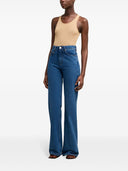 Ami Paris Flare Leg Denim Jeans