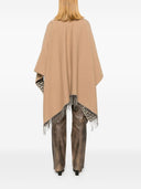 Valentino Toile Iconograhe Wool And Silk Blend Poncho