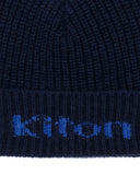 Kiton Logo Cashmere Beanie