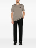 Kiton Logo Cotton T Shirt
