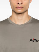 Kiton Logo Cotton T Shirt