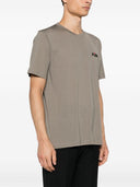 Kiton Logo Cotton T Shirt