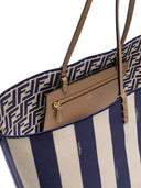 Fendi Roll Large Canvas Tote