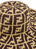 Fendi Ff Crochet Hat