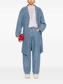 Fendi Ff Chambray Cotton Jeans