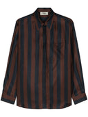 Fendi Striped Silk Shirt