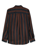 Fendi Striped Silk Shirt