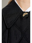 Ganni Quilted Midi Coat