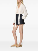 Valentino Wool And Silk Shorts