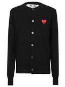 Comme des Garcons Logo Wool Cardigan