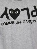 Comme Des Garcons Logo Cotton T Shirt