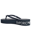 Emporio Armani Logo Flip Flops