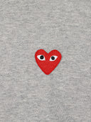 Comme Des Garcons Logo Zipped Cotton Hoodie