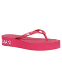 Emporio Armani Logo Flip Flops