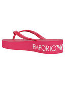 Emporio Armani Logo Flip Flops