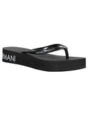 Emporio Armani Logo Flip Flops