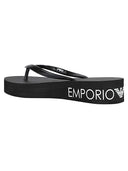 Emporio Armani Logo Flip Flops