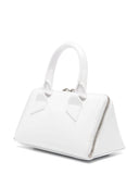 The Attico Friday Metallized Leather Handbag