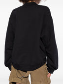 The Attico V Necked Cotton Sweatshirt