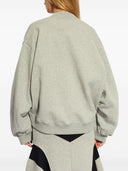 The Attico V Necked Cotton Sweatshirt