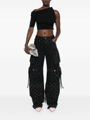 The Attico Fern Denim Cotton Jeans