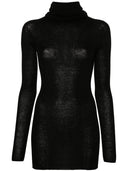Rick Owens Roll Neck Virgin Wool Jumper