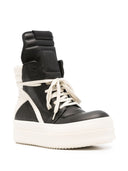 Rick Owens Geobasket Leather Sneakers