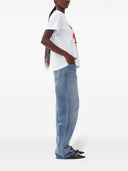 Ganni Cherry Cotton T Shirt