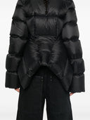 Rick Owens Funnel Neck Cropped Padded Jacket