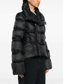 Rick Owens Funnel Neck Cropped Padded Jacket