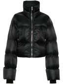 Rick Owens Full Reißverschluss, geschnittene gepolsterte Jacke