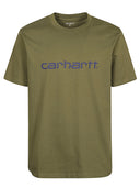 Carhartt Wip Main S/S Script Cotton T Shirt