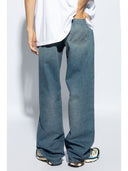 Mm6 Maison Margiela Wide Leg Denim Jeans