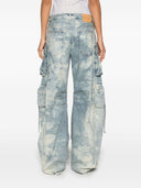 The Attico Fern Denim Cotton Jeans