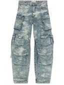 The Attico Fern Denim Cotton Jeans