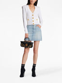 Balmain Knopfte V -Hals -Strickjacke