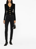 Balmain Buttoned V Necked Cardigan