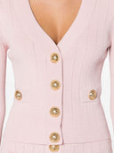 Balmain Buttoned V Necked Cardigan